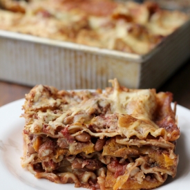 Mole Butternut Squash Lasagna