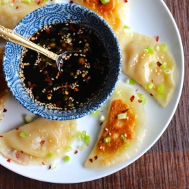 Sweet Potato and Miso Dumplings