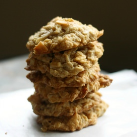 Toasted Coconut Oatmeal Cookies