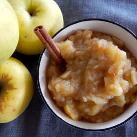 Homemade Cinnamon Applesauce