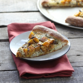 Roasted Butternut Squash Pizza