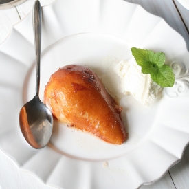 Vanilla Balsamic Pears