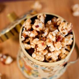 Bacon Bourbon Caramel Popcorn