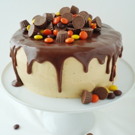 Chocolate Peanut Butter Cake