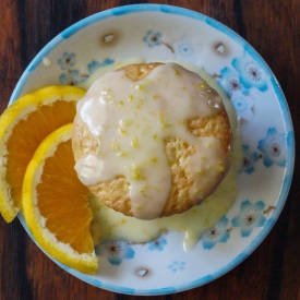 Orange Chiffon Cupcakes