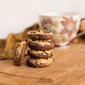 Chunky Monkey Chocolate Donuts