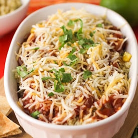 Warm and Zesty Quinoa and Bean Dip