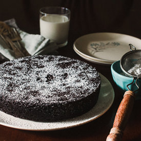 Vegan Chocolate Cake (GF)