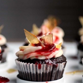 Broken Glass Cupcakes