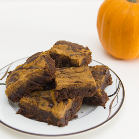 Pumpkin Cream Cheese Brownies