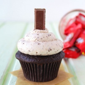 Kit Kat Cupcakes