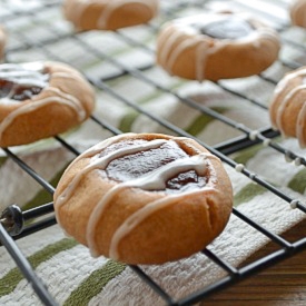 Apple Butter Thumbprint Cookies