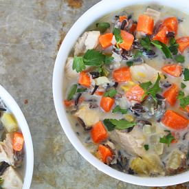 Creamy Chicken and Wild Rice Soup