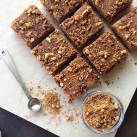 Skinny Pumpkin Cheesecake Bars