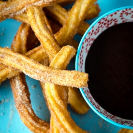 Churros y Chocolate