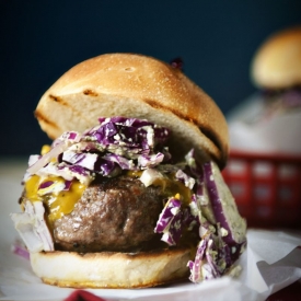 Carolina Burgers with Slaw