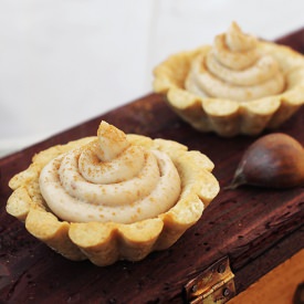 Chestnut Cardamom Vegan Tartelettes