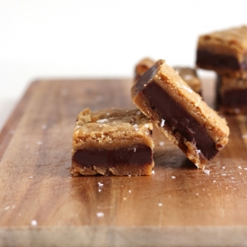 Inside-Out Buckeye Blondies