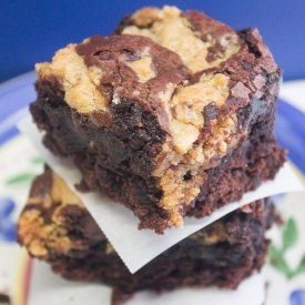 Chocolate Chip Cookie Dough Brownie