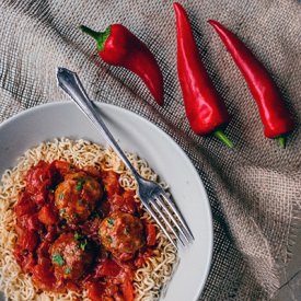 Mozzarella Meatballs