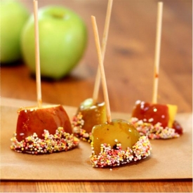 Mini Toffee Apple Pops