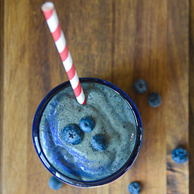 Blueberry Avocado & Spinach Smoothie