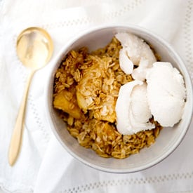 Apple Oat Crumble