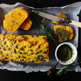 Pumpkin and Rosemary Bread