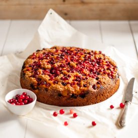 Cranberry Pumpkin Pie