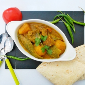 Beef and Bitter Gourd Curry