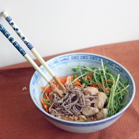 Noodles with Thai Peanut Sauce