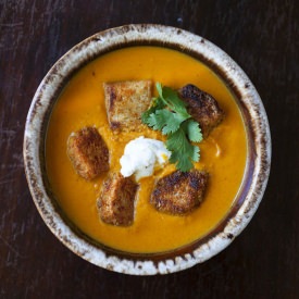 Roasted Sweet Potato Soup