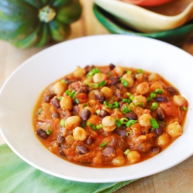 Pumpkin Chili with Black Beans