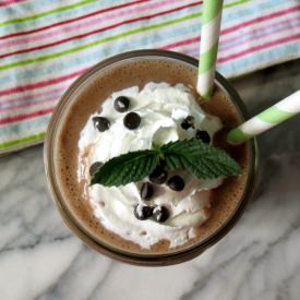 Mint Chocolate Chip Smoothie