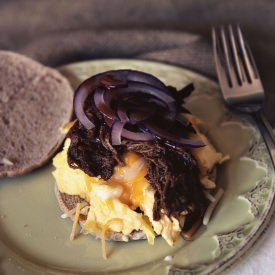 BBQ Brisket Egg Sandwich