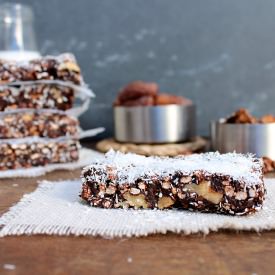 Coconut Mocha Energy Bars