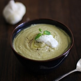 Roasted Cauliflower Soup