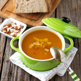 Dominican Style Pumpkin Ginger Soup