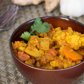 Aloo Gobi-Cauliflower Potato Curry