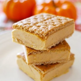 Pumpkin Graham Ice Cream Sandwiches