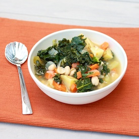 Kale White Pean Potato Stew