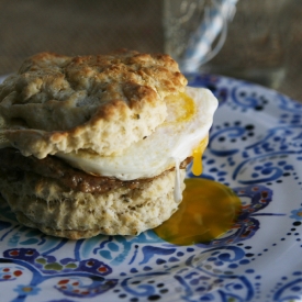 Sausage Egg Biscuit