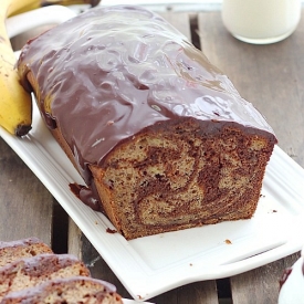 Chocolate Marble Banana Bread