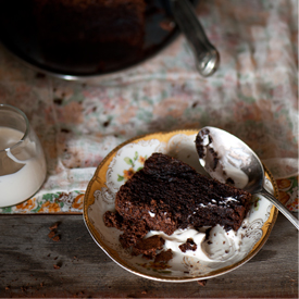 Poppyseed Chocolate Cake