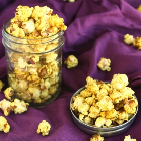 Stovetop Coconut Curry Popcorn