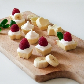 White Chocolate Cups