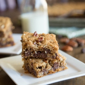 Oatmeal Chocolate Chip Bars