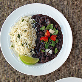 Mexican Style Black Beans