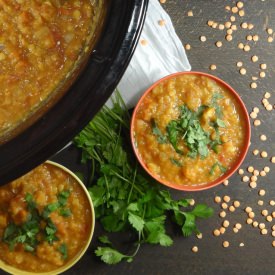 Red Lentil and Sweet Potato Stew