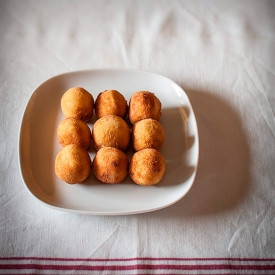 Manchego and Mushroom Croquettes